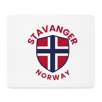 Stavanger Crest Norway - Mouse Pad (horizontal) - white - Front