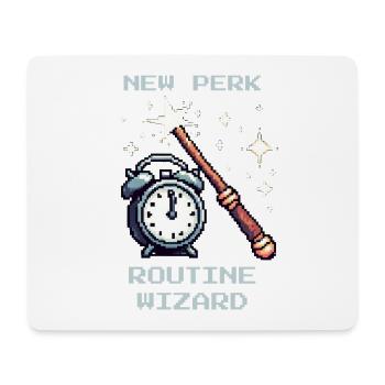 Routine Wizard | Social Work Everyday Life - Mouse Pad (horizontal) - white - Front