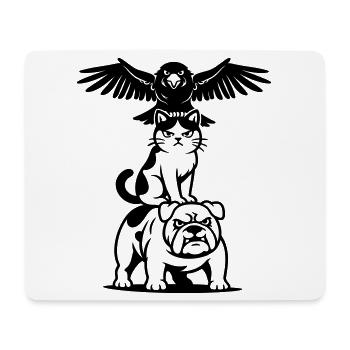 Strong Tier Trio - Mouse Pad (horizontal) - white - Front