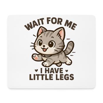 Katze Spruch Humor Meme Lustig Witzig Geschenkidee - Mousepad (Querformat) - Weiß - Vorne