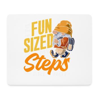 Warte Auf Mich, Ich Habe Kleine Beine - Mousepad (Querformat) - Weiß - Vorne
