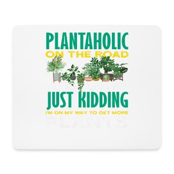 Jardinage Plantaholic Plant Lover Gardener - Tapis de souris (format paysage) - blanc - Devant