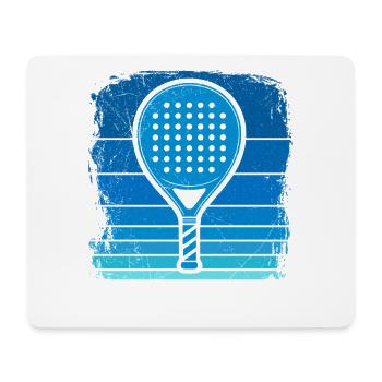 PADEL SPIELEN Padel Schläger Sport Lustig - Mousepad (Querformat) - Weiß - Vorne