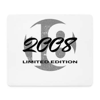 18th Birthday 2008 Boys and Girls Gift - Mouse Pad (horizontal) - white - Front