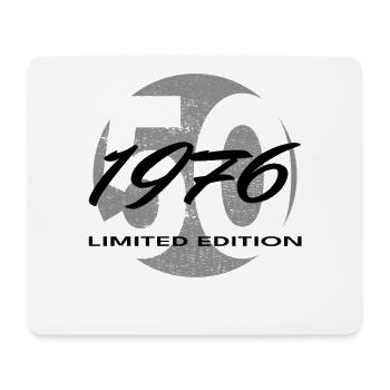 50th Birthday 1976 Gift for Men and Women - Mouse Pad (horizontal) - white - Front