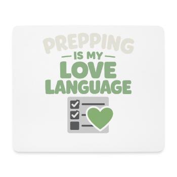 Familienvorsorge Notfallplaner Prepper - Mousepad (Querformat) - Weiß - Vorne