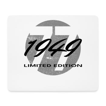 77th Birthday 1949 Gift for Men and Women - Mouse Pad (horizontal) - white - Front