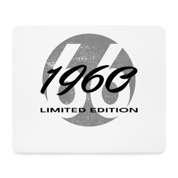 66th Birthday 1960 Gift for Men and Women - Mouse Pad (horizontal) - white - Front