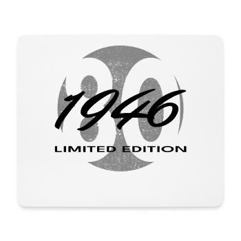 80th Birthday 1946 Gift for Men and Women - Mouse Pad (horizontal) - white - Front