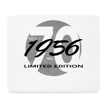 70. Geburtstag 1956 Geschenk für Männer und Frauen - Mousepad (Querformat) - Weiß - Vorne