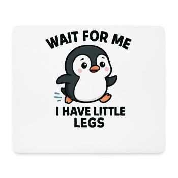 Pinguin Spruch Humor Meme Lustig Geschenkidee - Mousepad (Querformat) - Weiß - Vorne