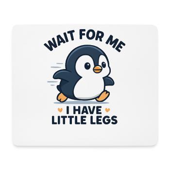 Pinguin Spruch Humor Meme Lustig Geschenkidee - Mousepad (Querformat) - Weiß - Vorne