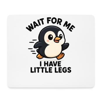 Pinguin Spruch Humor Meme Lustig Geschenkidee - Mousepad (Querformat) - Weiß - Vorne