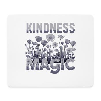  Kindness Magic Blumenwiese Freundlichkeit - Mousepad (Querformat) - Weiß - Vorne