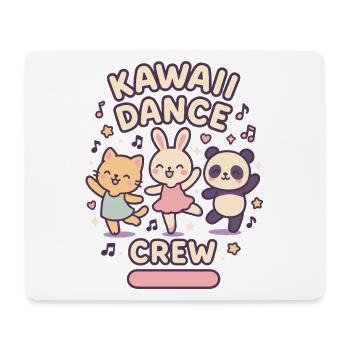 Kawaii Dance Crew | Cute animals dancing - Mouse Pad (horizontal) - white - Front