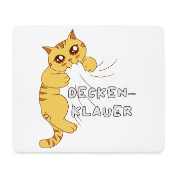 Lieblings Deckenklauer Offizielles Schlafshirt - Mousepad (Querformat) - Weiß - Vorne