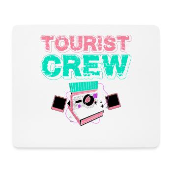 Équipe de tourisme caméra Équipement de voyage World Travelers - Tapis de souris (format paysage) - blanc - Devant