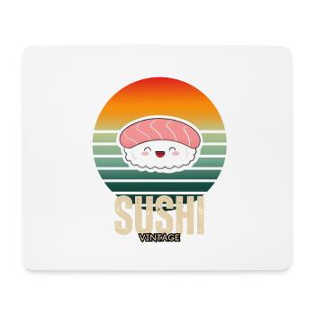 Sushi Vintage Sunset - Mouse Pad (horizontal) - white - Front