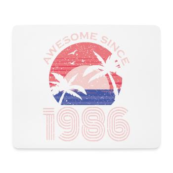 Aloha Sunset 1996 Retro - Mousepad (Querformat) - Weiß - Vorne