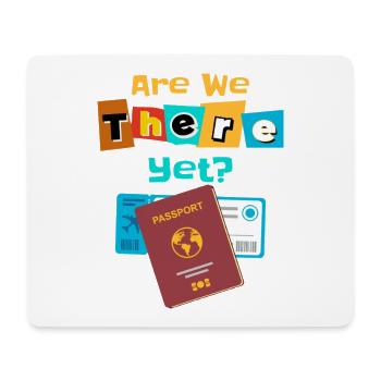 Funny Traveler World Traveler Short Trip Gift - Mouse Pad (horizontal) - white - Front