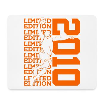 LIMITED EDITION 2010 BASKETBALL 16. GEBURTSTAG - Mousepad (Querformat) - Weiß - Vorne
