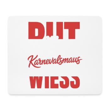 Carnival Mouse Rut Wiess Cologne Cologne Cologne Carnival Mouse - Mouse Pad (horizontal) - white - Front