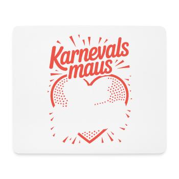Carnival Mouse Rut Wiess Cologne Cologne Cologne Carnival Mouse - Mouse Pad (horizontal) - white - Front