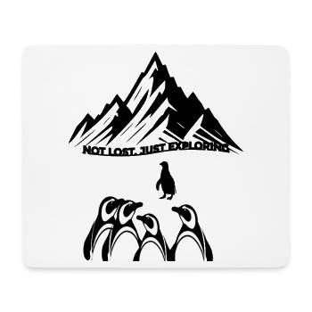Black Shadow Claws Linienzeichnung - Mousepad (Querformat) - Weiß - Vorne