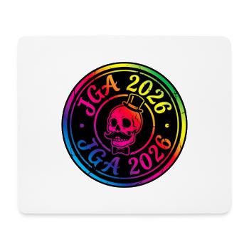 Jga 2026 Skull Bachelor Party Colorful - Mouse Pad (horizontal) - white - Front