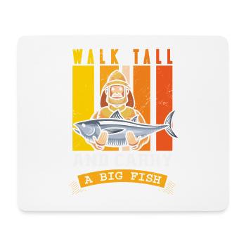 Angler Fischer Petrijünger Spruch Angeln Lustig - Mousepad (Querformat) - Weiß - Vorne