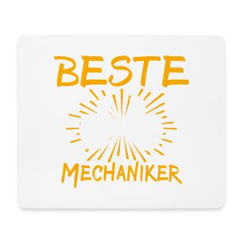 Mechaniker Geschenkidee - Mousepad (Querformat) - Weiß - Vorne