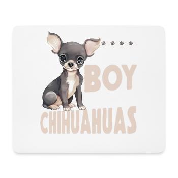 Chihuahua Chihuahueño Boy This Boy - Mouse Pad (horizontal) - white - Front