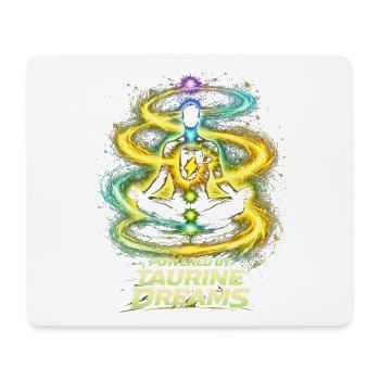 Energy Drink Powered By Taurine Dreams - Mouse Pad (horizontal) - white - Front
