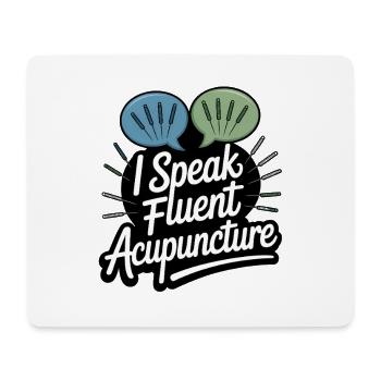 Acupuncture Chinese Medicine Health - Mouse Pad (horizontal) - white - Front