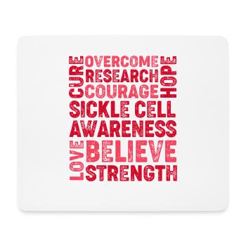 Sichelzellen Anämie - Mousepad (Querformat) - Weiß - Vorne