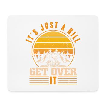 BMX Fahrrad Spruch bmx biker - Mousepad (Querformat) - Weiß - Vorne