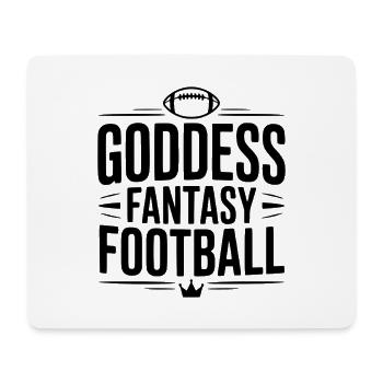 Goddess Fantasy Football - Mouse Pad (horizontal) - white - Front