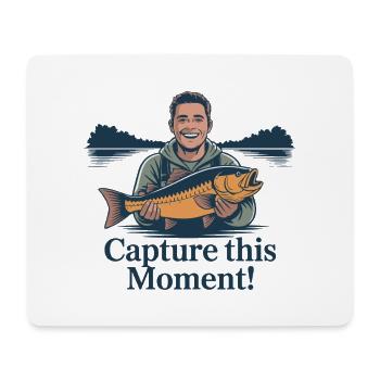 Capture This Moment: Fishing - Mouse Pad (horizontal) - white - Front