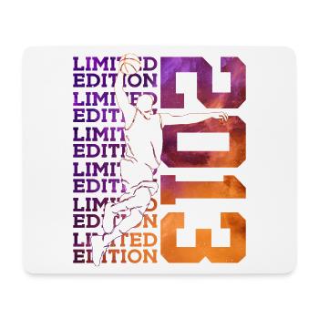 LIMITED EDITION 2013 BASKETBALL 13TH BIRTHDAY - Mouse Pad (horizontal) - white - Front