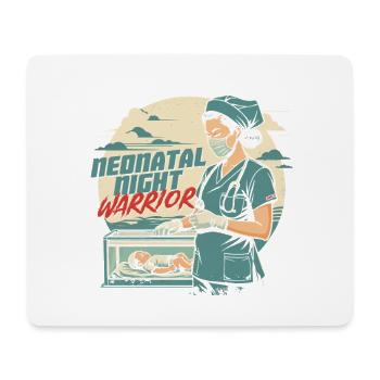 Infirmière en néonatologie - Tapis de souris (format paysage) - blanc - Devant