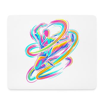 Karate - Mousepad (Querformat) - Weiß - Vorne
