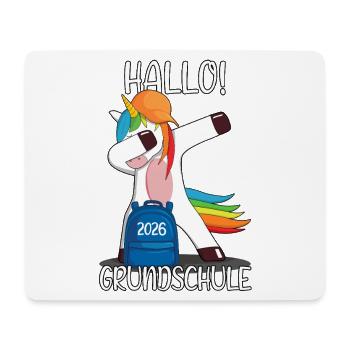 School enrolment first graders 1st grade school child 2026 - Mouse Pad (horizontal) - white - Front