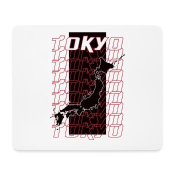 Streetwear japonais de Tokyo - Tapis de souris (format paysage) - blanc - Devant