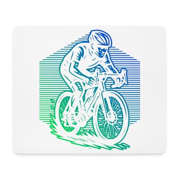 Roadbike Stil für jeden Anlass - Mousepad (Querformat) - Weiß - Vorne