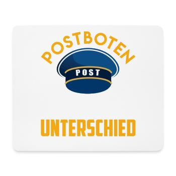 POSTBOTEN MACHEN DEN UNTERSCHIED Lustiges - Mousepad (Querformat) - Weiß - Vorne