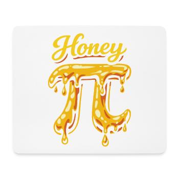 Honig Pi - Honey Pie Wortspiel - Mousepad (Querformat) - Weiß - Vorne