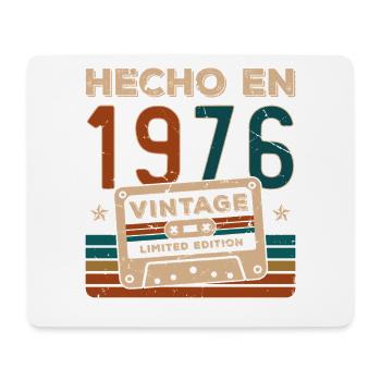 1976 Vintage Retro Birthday Gift - Mouse Pad (horizontal) - white - Front
