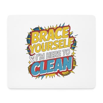 Orthodontic Hygienist Brace Yourself Dental Clinic - Mousepad (Querformat) - Weiß - Vorne