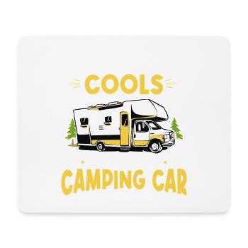 Grandpa Cool Campervan Humor Retired Travel - Mouse Pad (horizontal) - white - Front
