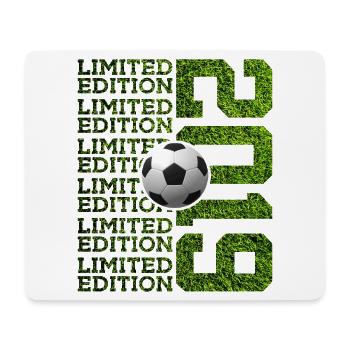 LIMITED EDITION 2019 FUßBALL 7. GEBURTSTAG - Mousepad (Querformat) - Weiß - Vorne